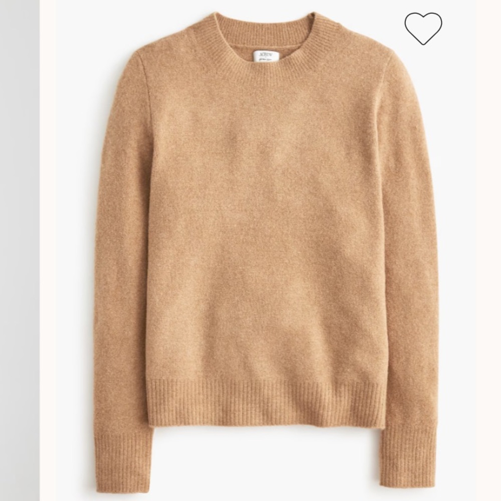 J. Crew Factory Crewneck sweater in extra-soft yarn